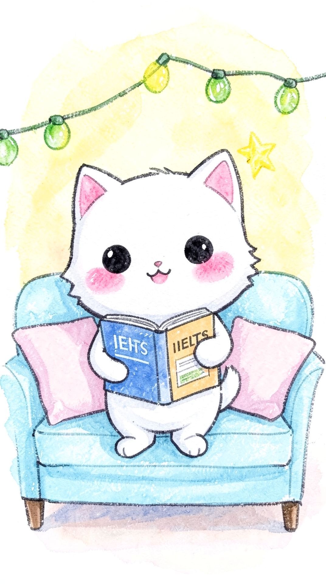 Mèo Trắng tự tin